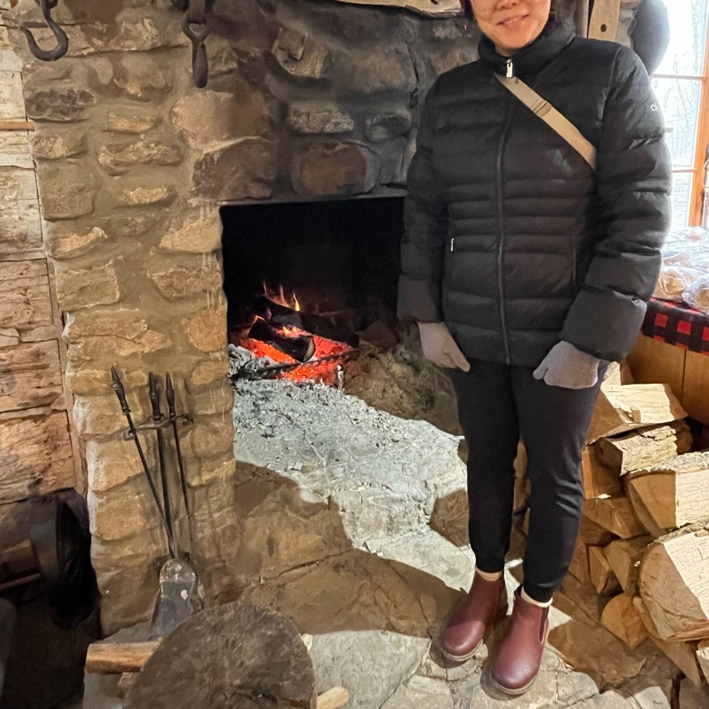 Dark blue Calvin klein winter jacket